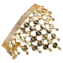 Magdans huvudband gyllene magdans huvudbonad hårband dans kostym smycken tillbehör><noscript><img width=