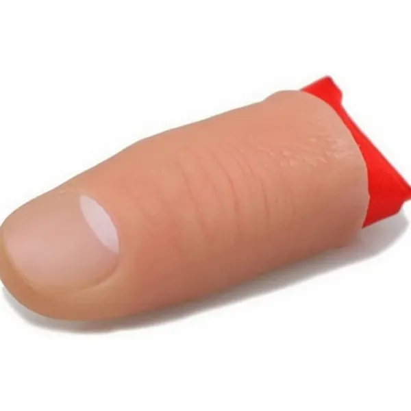 Magisk Mjuk Plast Magiska Trick Leksaksverktyg med Röd Sidentyg> Tillbehör