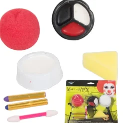 Makeup kit clown nos för halloween makeup för cosplay makeup> Smink