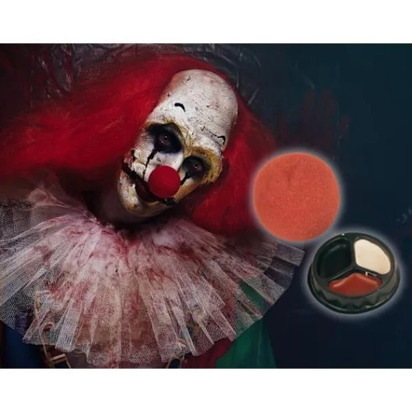 Makeup kit clown nos för halloween makeup för cosplay makeup> Smink