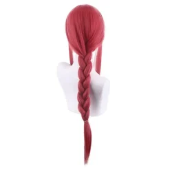 Makima Cosplay Peruk För Anime Kostym (orange Röd)><noscript><img width=