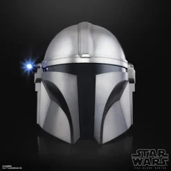 HASBRO Mandalorian elektroniska headset, Premium headset för cosplay, från 14 år, Star Wars The Black Series Flerfärgad><noscript><img width=