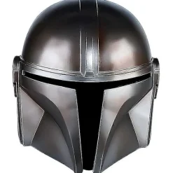 Mandalorian Hjälm Helhuvud Latex Mask Film Cosplay Kostym Halloween Rekvisita för Vuxna Barn-Perfekt> Huvudbonader