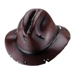 Mardröm på Elm Street Freddy Jason Huvudbonad Skräckfest Cosplay Spöke Rekvisita Hatt> Huvudbonader
