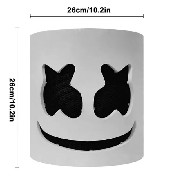 Marshmello DJ-mask Halloween Cosplay Mask A> Masker