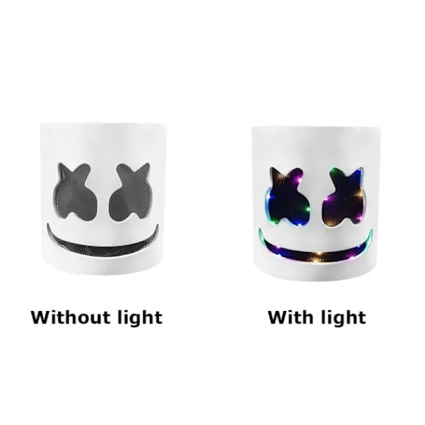 Marshmello DJ-mask Halloween Cosplay-mask-FF-> Masker