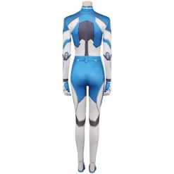 Marvel Rivals: Susan Storm Cosplay Kostym Osynliga Fantastiska Fyran Jumpsuit+Peruk Endast Peruk One Size><noscript><img width=