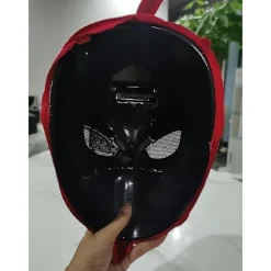 Mascara Spiderman Huvudbonad Cosplay Rörliga Ögon Elektronisk Mask Spider Man 1:1 Fjärrkontroll Elastisk><noscript><img width=