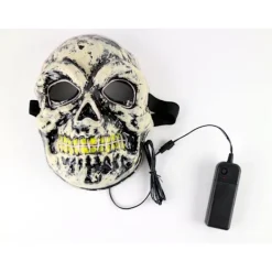 Premium-Brand Mask dödskalle med Glowstrip> Masker