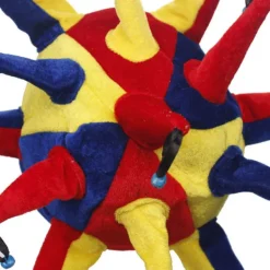 unbranded Maskerad dansdräkt rekvisita vuxen huvudbonader Barnens dag prestanda huvudbonader clown hatt set (hatt+röd näsdekoration)><noscript><img width=