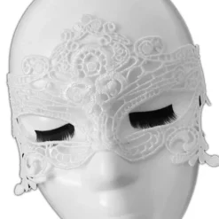 Megabilligt Maskerad Mask Ögonmask i Spets Lace Mask> Masker