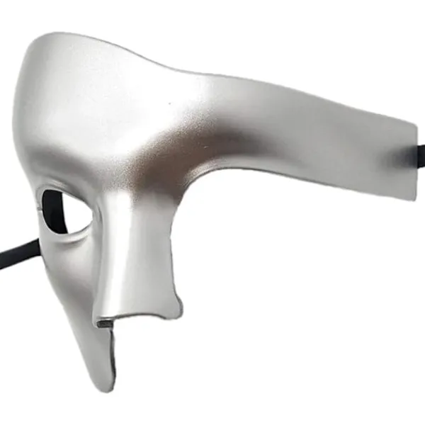 Maskerad mask vintage fantomen på operan enögd halv ansiktskostym> Masker