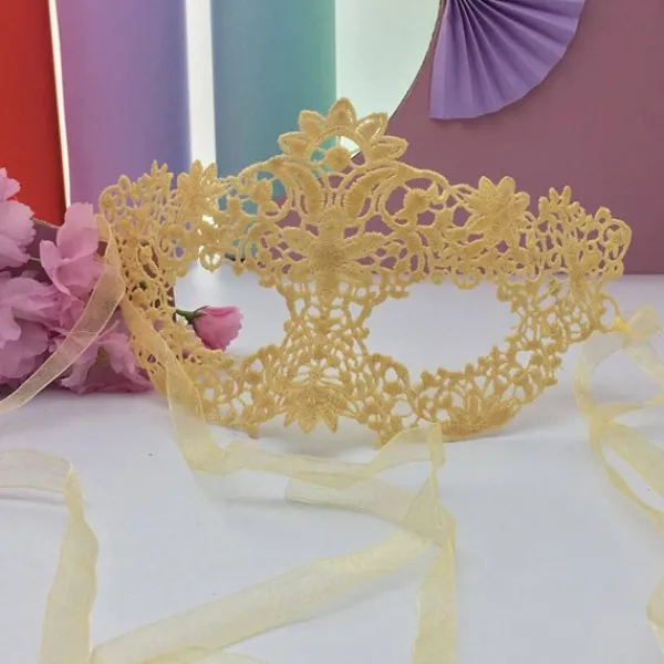 Galaxy Maskerad Svart Spetsmask Halvt Ansikte Sexig Vit Ögonmask Halloween Kostymfest Vuxen Tjej> Masker