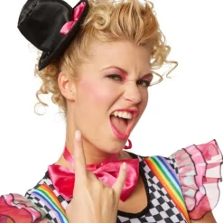 tectake Maskeraddräkt 80-talsclown neon dam L><noscript><img width=