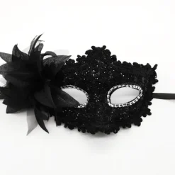 Maskeradfest mask venetiansk av realistisk silikonmask> Masker