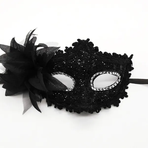 Maskeradfest mask venetiansk av realistisk silikonmask> Masker