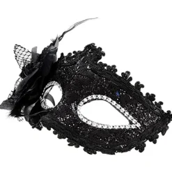 Maskeradfest mask venetiansk av realistisk silikonmask> Masker