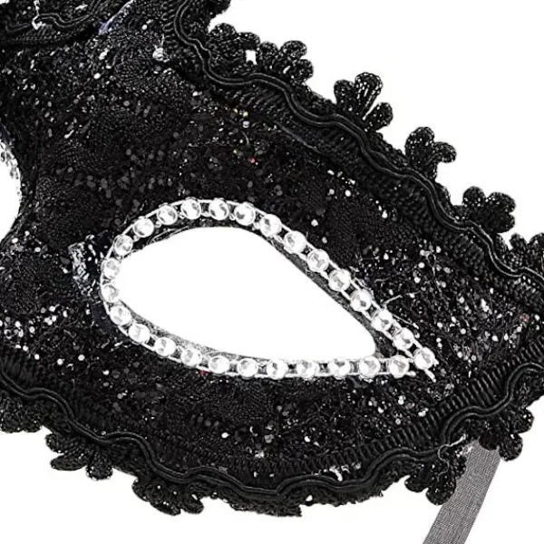 Maskeradfest mask venetiansk av realistisk silikonmask> Masker