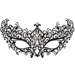 Maskeradmask för kvinnor, metall, venetiansk cosplay, maskeradbal, fest_Kvalitetsgåvor> Masker