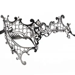 Maskeradmask för kvinnor Metall venetiansk cosplay maskeradmask> Masker