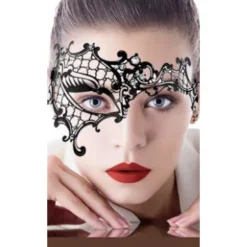 Maskeradmask för kvinnor Metall venetiansk cosplay maskeradmask><noscript><img width=