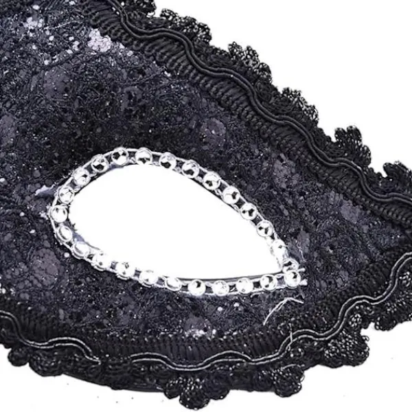 Maskeradmask för kvinnor, venetianska masker, jul, blommor> Masker