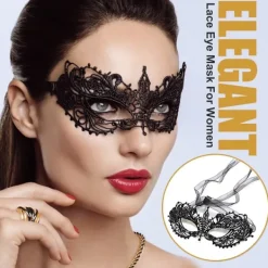 OCEAN Maskeradmask för Kvinnor Venetianskt Spetsögonmask för Fest Bal Kostym Mardi Gras Festtillbehör><noscript><img width=