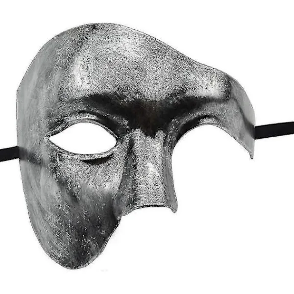 Maskeradmask för män, Halloween, Fantomen på Operan> Masker