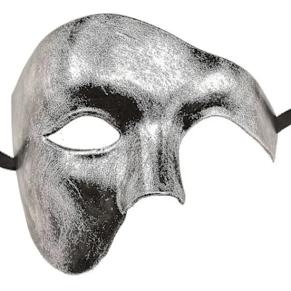 Maskeradmask för män, Halloween, Fantomen på Operan> Masker