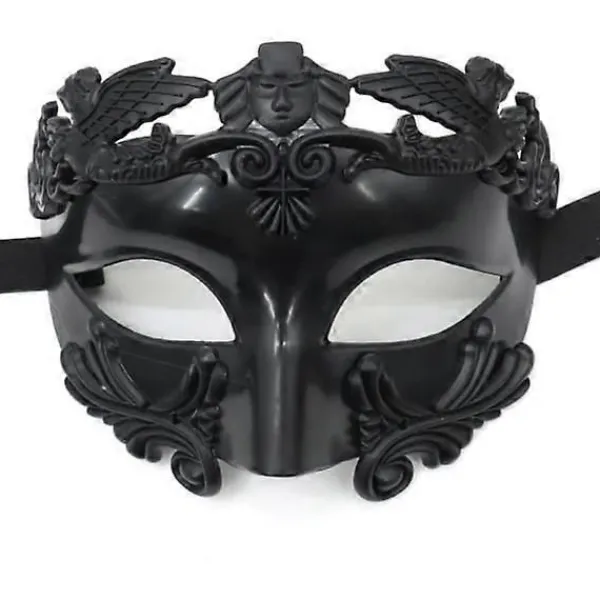 Maskeradmask Romersk Grekisk Herrmask Venetiansk Mask Halloween Julmask för Fest Mardi Gras Bröllop Karnevaler> Masker