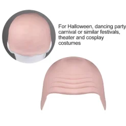 FMYSJ Maskne Kostymtillbehör för flintskallig – Flintskallig huvudmask – Flintskallig cosplay-huvudmask – Flintskallig cosplay-mask (FMY) 22*17*14cm> Masker