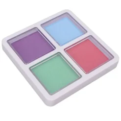 Matt Ljusäkta Vattenlöslig Ansikts- och Kroppsfärg 4 Färger Sminkpigment för Cosplay Högtid 40g><noscript><img width=