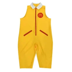 McDonald Cosplay Kostym Ronald Maskerad Sutra Clown Karaktär Vuxen Halloweenfest Rolig Kostym Scenkläder Peruk -FY A3> Peruker