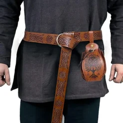 Holocky Medeltida Bälte i Vikingastil med Väska för Halloweenkostymer><noscript><img width=