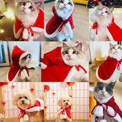 (Medium) Juldjurkläder för hund, katt julhelg kostym D><noscript><img width=