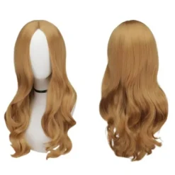 Megan Cosplay Peruk Kostym Peruker för kvinnor Flickor Halloween Party - 60cm> Peruker