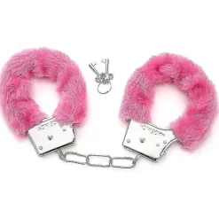 Metallhandbojor med 2 nycklar för Cosplay Polis Rollspel Leksak><noscript><img width=