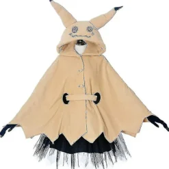 KOOLMEI Miccostumes Mimikyu-mantel för kvinnor med kjol Bälte Handskar_y Small> Dräkter