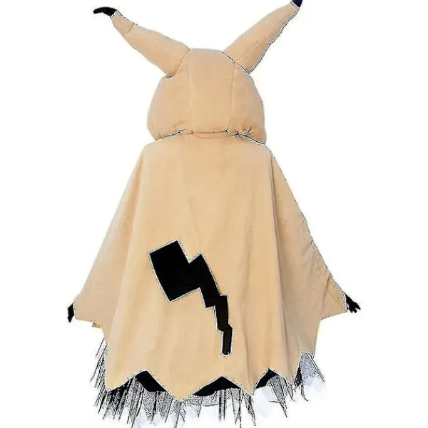 KOOLMEI Miccostumes Mimikyu-mantel för kvinnor med kjol Bälte Handskar_y Small> Dräkter