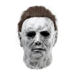 Michael Myers Kostym 2024 - , Cosplay, Halloween Bodysuit, Skräck Blodig Mördarrekvisita, Vuxen Herr Karneval Party Kostym> Masker