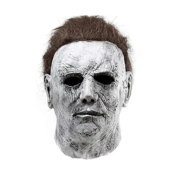 Michael Myers Kostym 2024 - , Cosplay, Halloween Jumpsuit, Horror Blodig Mördares Rekvisita, Karnevalspartykostym för Vuxna Män S> Masker
