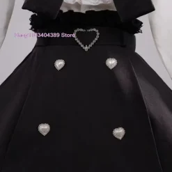 KOOLYOU Miku Fashion Subkultur Cosplay Kostym Kvinnors 2 Set Långärmad Skjorta Suspender Klänning Halloween Karneval Kläder För Flicka M (45-55Kg) Costume and Wig | Fyndiq><noscript><img width=