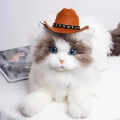 Mini Cowboyhatt för Katt och Hund><noscript><img width=