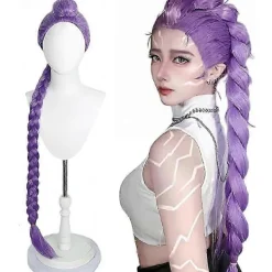Mirazoirumi Cosplay Peruk Syntetisk Peruk För Flickor För Clospaly Fest [DB]> Peruker