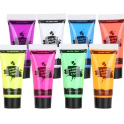 10ml Blacklight Fluorescerande Ansikts- och Kroppsfärgset UV-Reaktiv Makeup><noscript><img width=