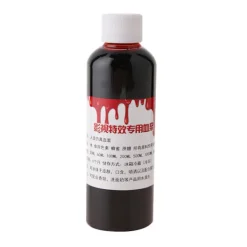 100ml Professionellt Falskt Blod Special Halloween Sår Ärr Zombie Fancy Make Up Falskt Blod> Smink