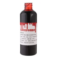 100ml Professionellt Falskt Blod Special Halloween Sår Ärr Zombie Fancy Make Up Falskt Blod> Smink