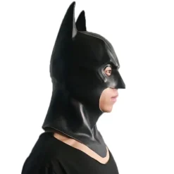 no brand Män Batman Mask Halloween Party Cosplay Kostym Rekvisita Huvudbonad> Masker