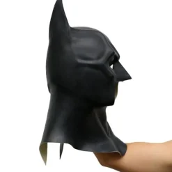 Män Batman Mask Halloween Fest Cosplay Kostym Rekvisita Huvudbonad-XA> Masker