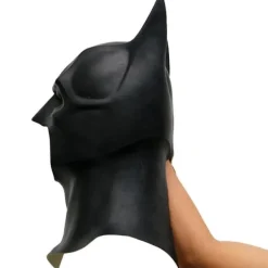 Män Batman Mask Halloween Fest Cosplay Kostym Rekvisita Huvudbonad-XA><noscript><img width=